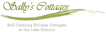 Sally's Cottages logo, with link